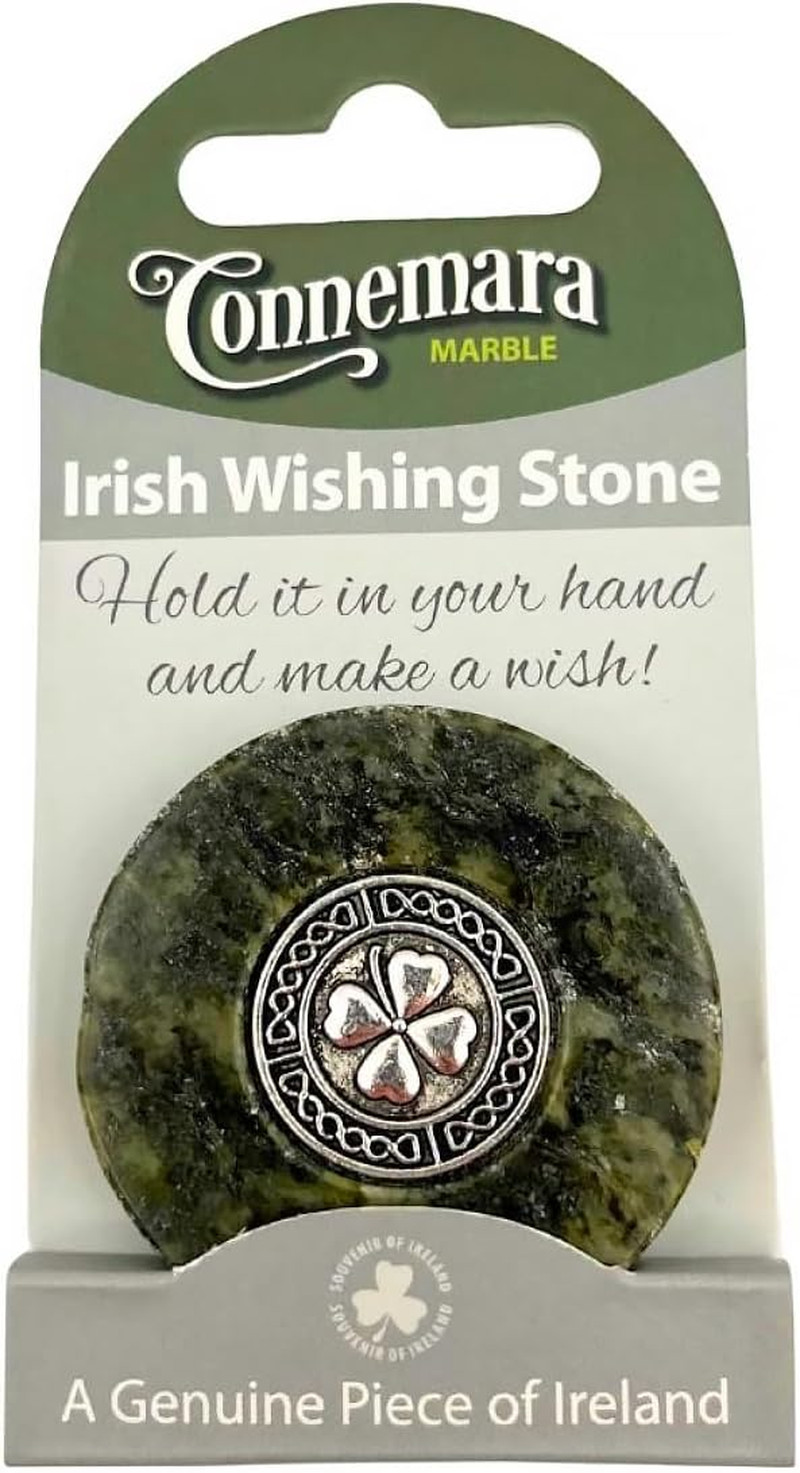 New Irish Wishing Stone with Medallion Center