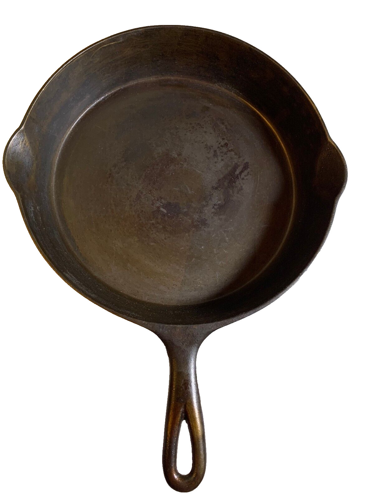 FINE THIN LIGHT SMOOTH Favorite Piqua Ware Cast Iron Skillet Frying Pan OHIO #9