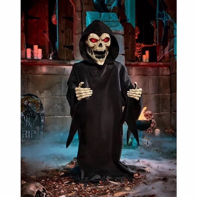 05031448 Spirit Halloween 3 Ft 3 In Screaming Reaper Animatronic 2026