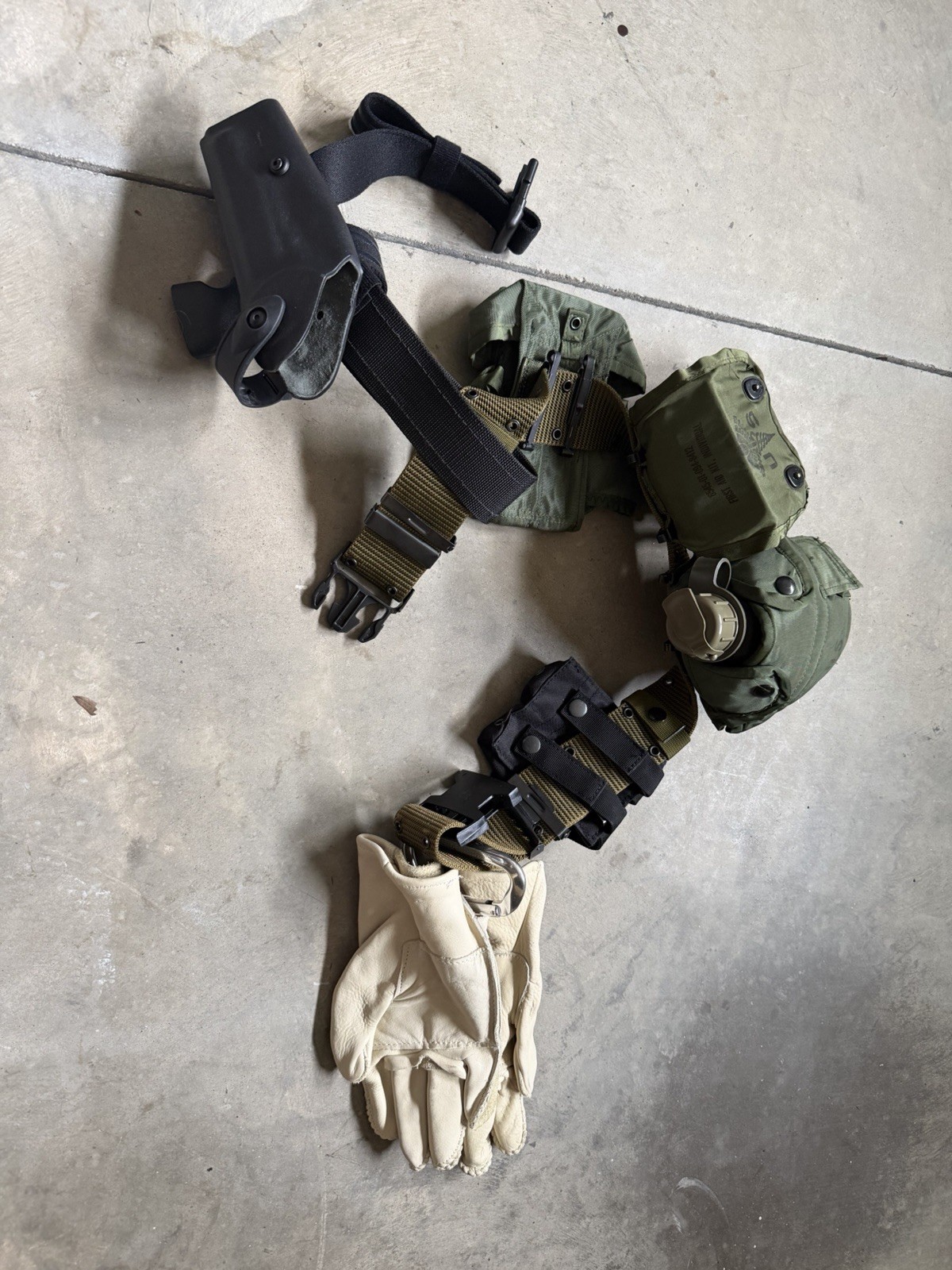 1990s Black Hawk Down Delta Force Gun belt