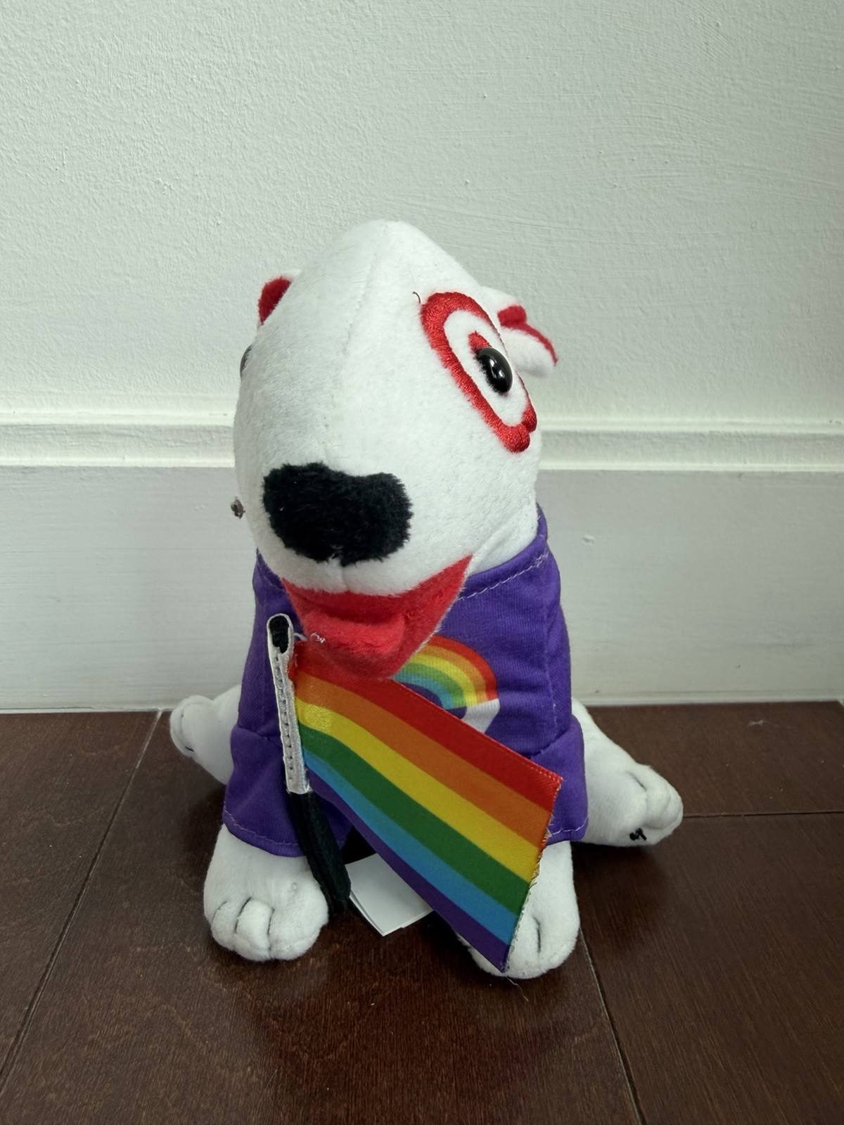 Target Pride Bullseye Plush Dog - First Edition