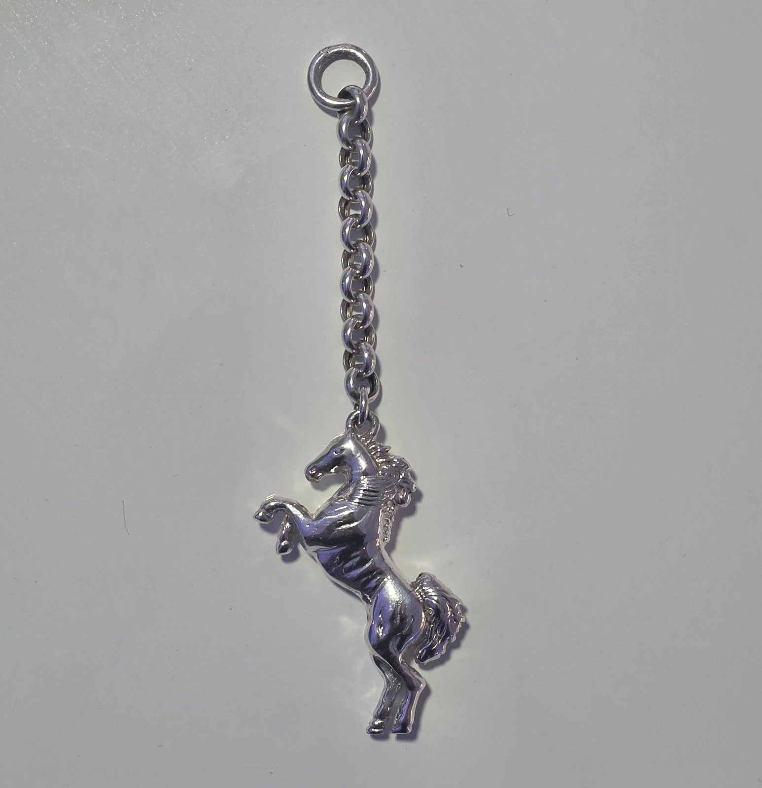 Vintage Ferrari Sterling Silver .925 Keychain , Testarosa 458 Modena F430 Vintage Ferrari Sterling Silver .925 Keychain , Testarosa 458 Modena F430
