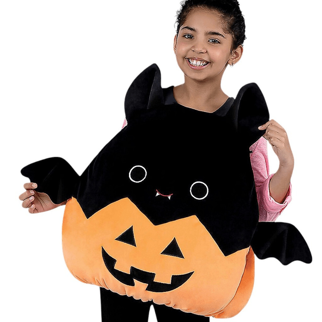 Squishmallows Emily Bat Pumpkin Cat  Halloween Costume Child Kids Girl Boy 6+