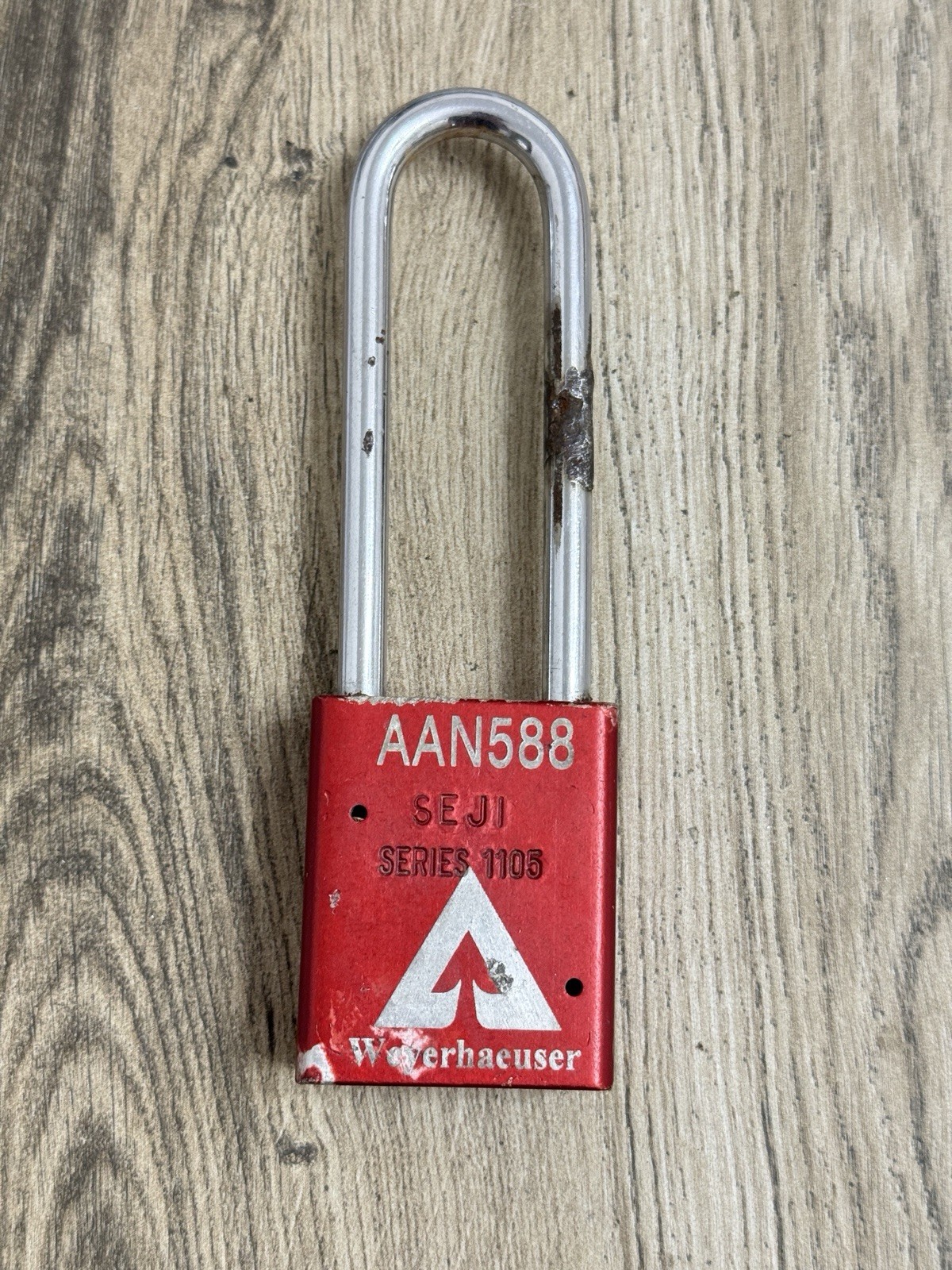 Vintage Weyerhaeuser American Padlock Lock No Key