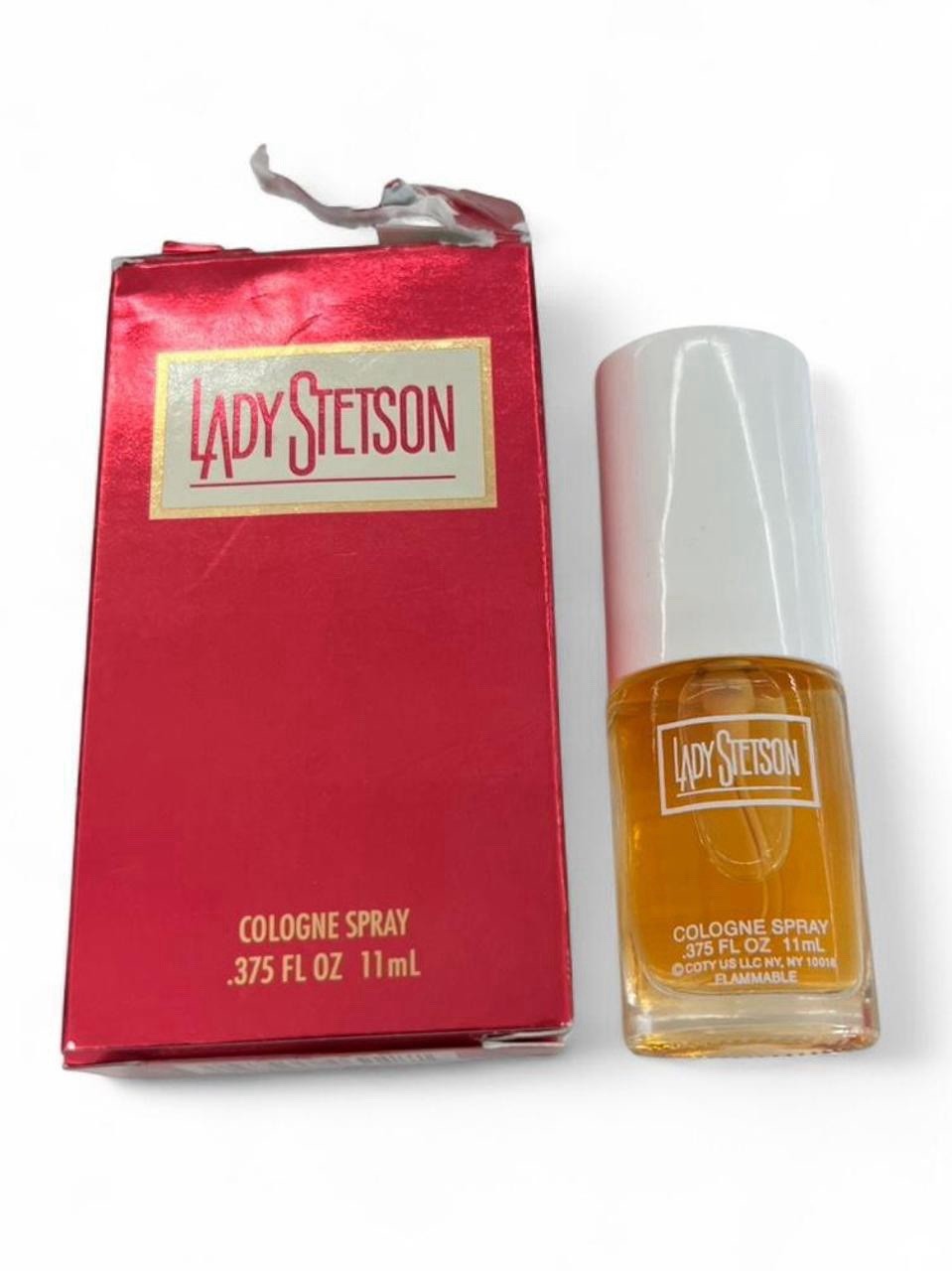 Lady Stetson by Coty .375 Cologne Spray for Women Vintage New Open Box
