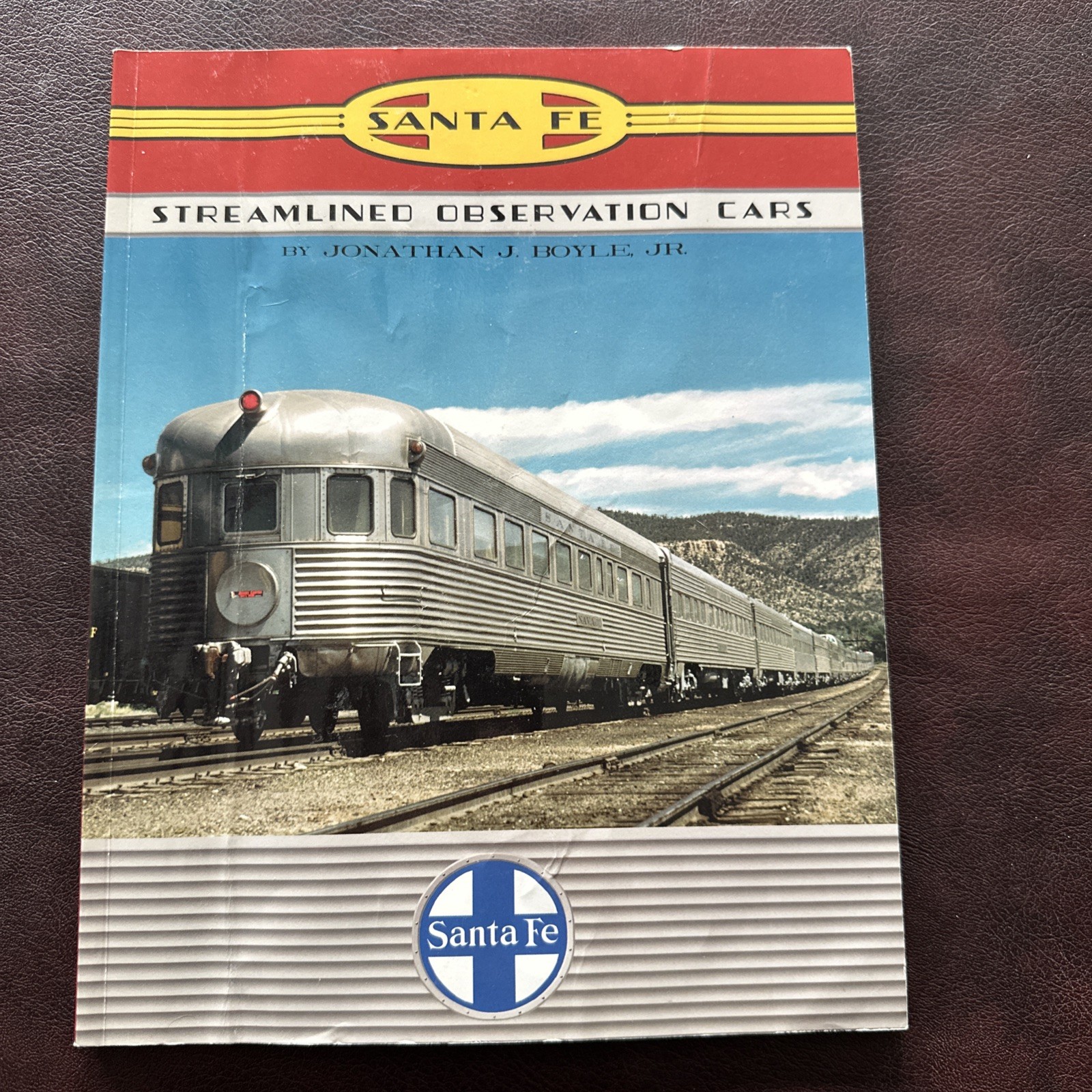 Santa Fe Streamlined Observation Cars – Jonathan Boyle Jr – ATSF Passenger Train