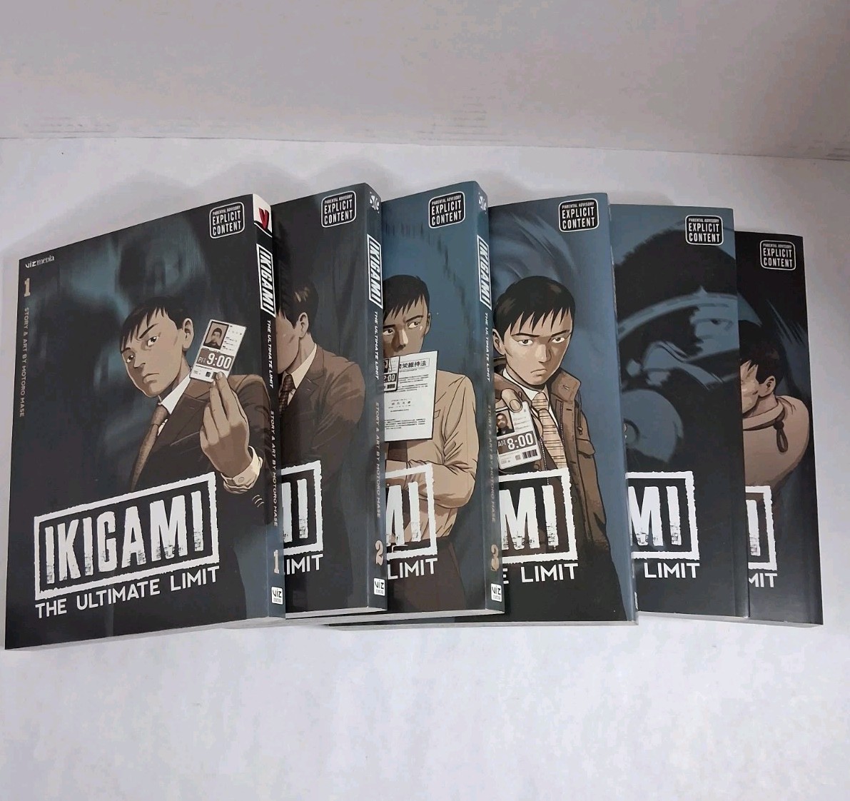 Ikigami The Ultimate Limit Volumes 1-6 English Manga Viz Media TPB OOP