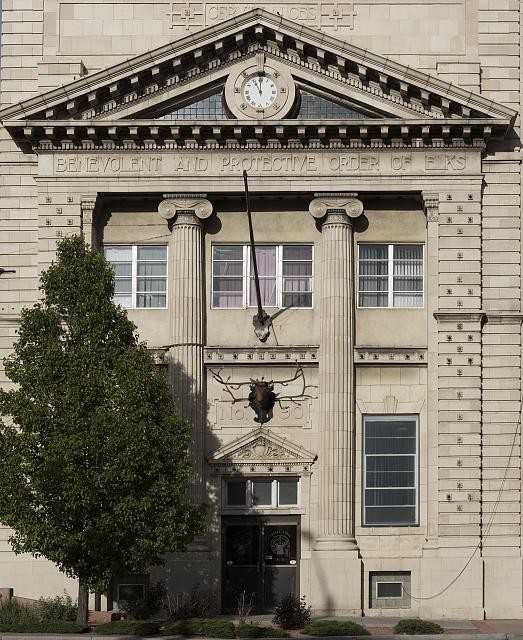 Photo:Pueblo Colorado 2010s BPOE Elks Club Lodge #90 Building Detail