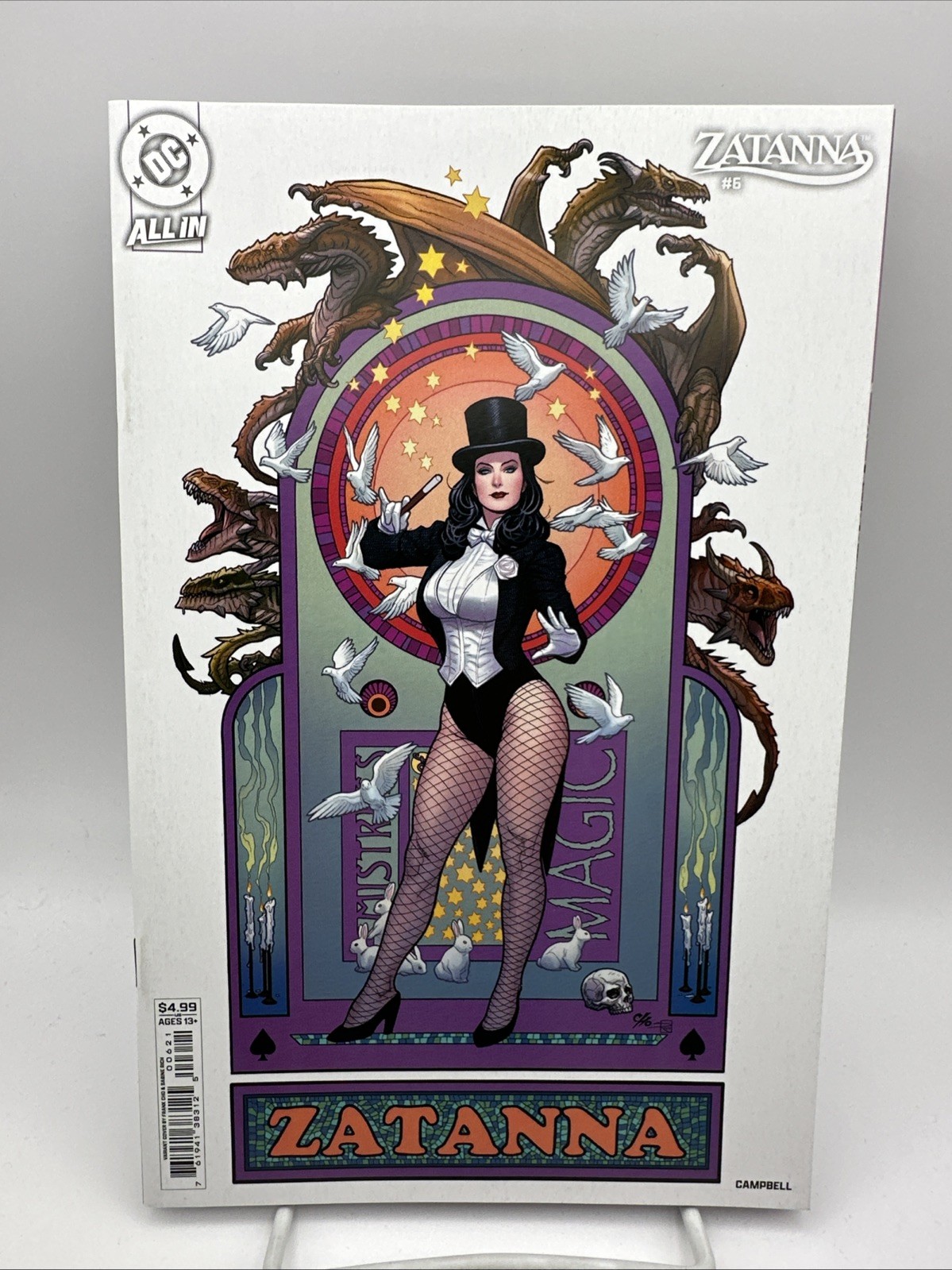 Zatanna #6 Variant DC Comics HIGH GRADE COMBINE S&H