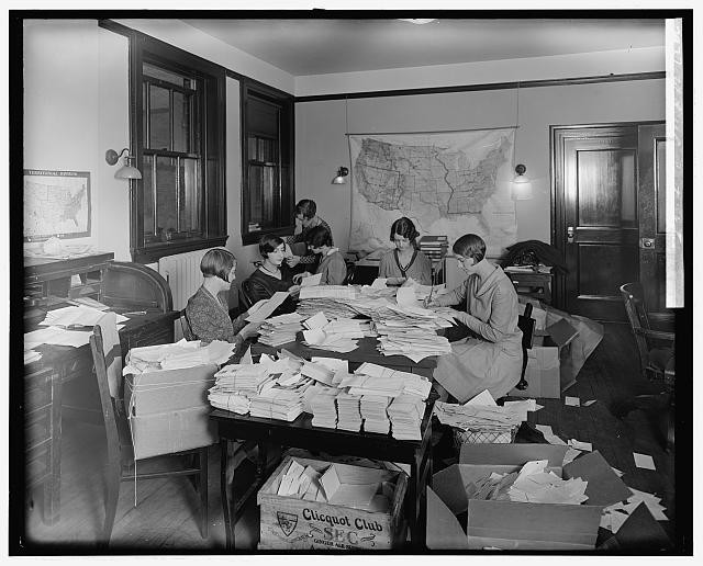 Photo:T.R. Shipp Co. counting votes