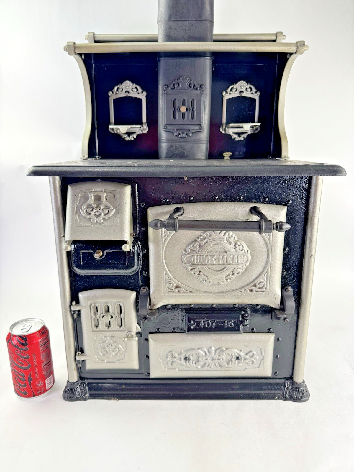 Fantastic Antique Cast Iron Cooking Stove Salesman Sample Quick Meal Miniature Fantastic Antique Cast Iron Cooking Stove Salesman Sample Quick Meal Miniature