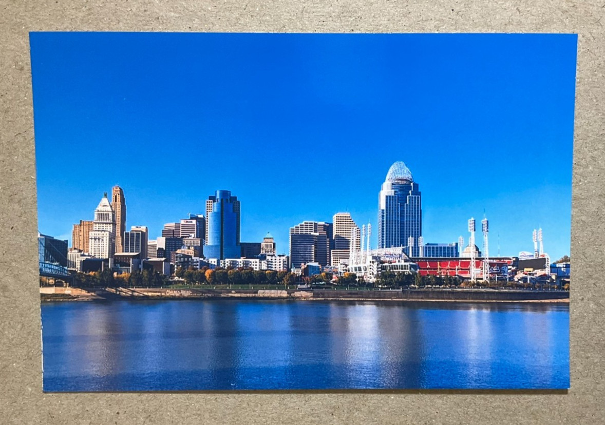 New postcard 4x6 Cincinnati City Skyline New postcard 4x6 Cincinnati City Skyline