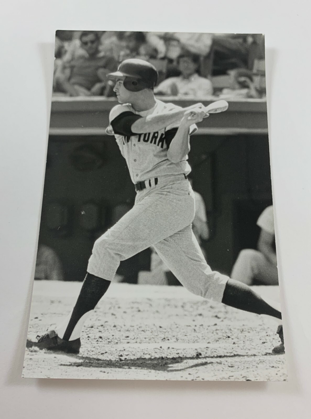 Mike Ferraro New York Yankees Vintage Baseball Postcard NYY