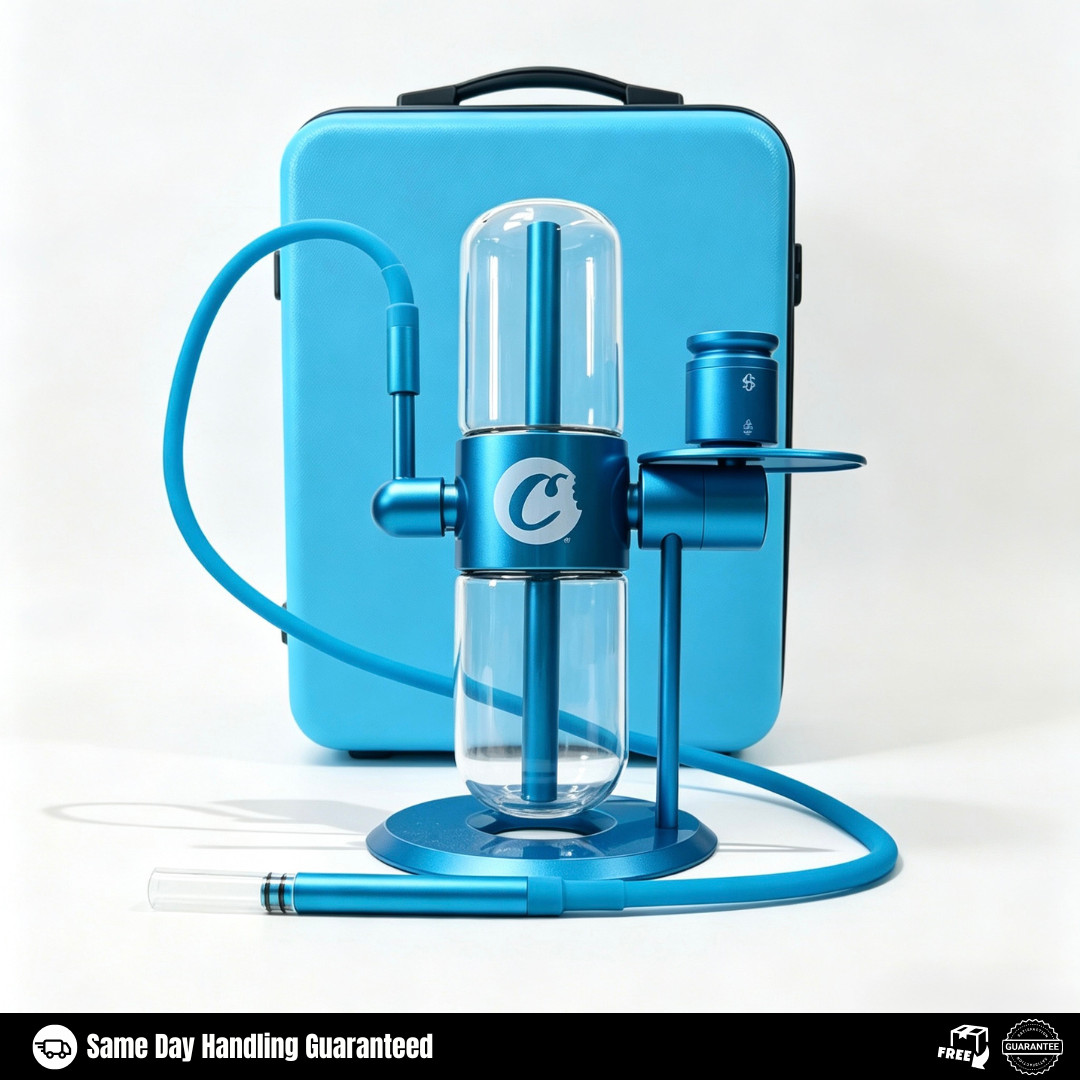 Cookies Stundenglass Gravity Hookah Bong Gravity Infuser with Case - Full Size