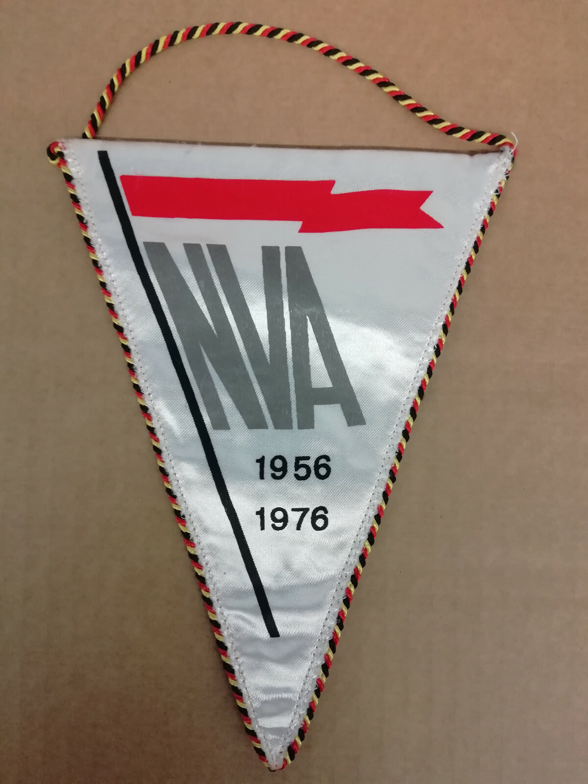 GDR NVA PENNANT 20 years 1956 - 1976 GDR NVA PENNANT 20 years 1956 - 1976