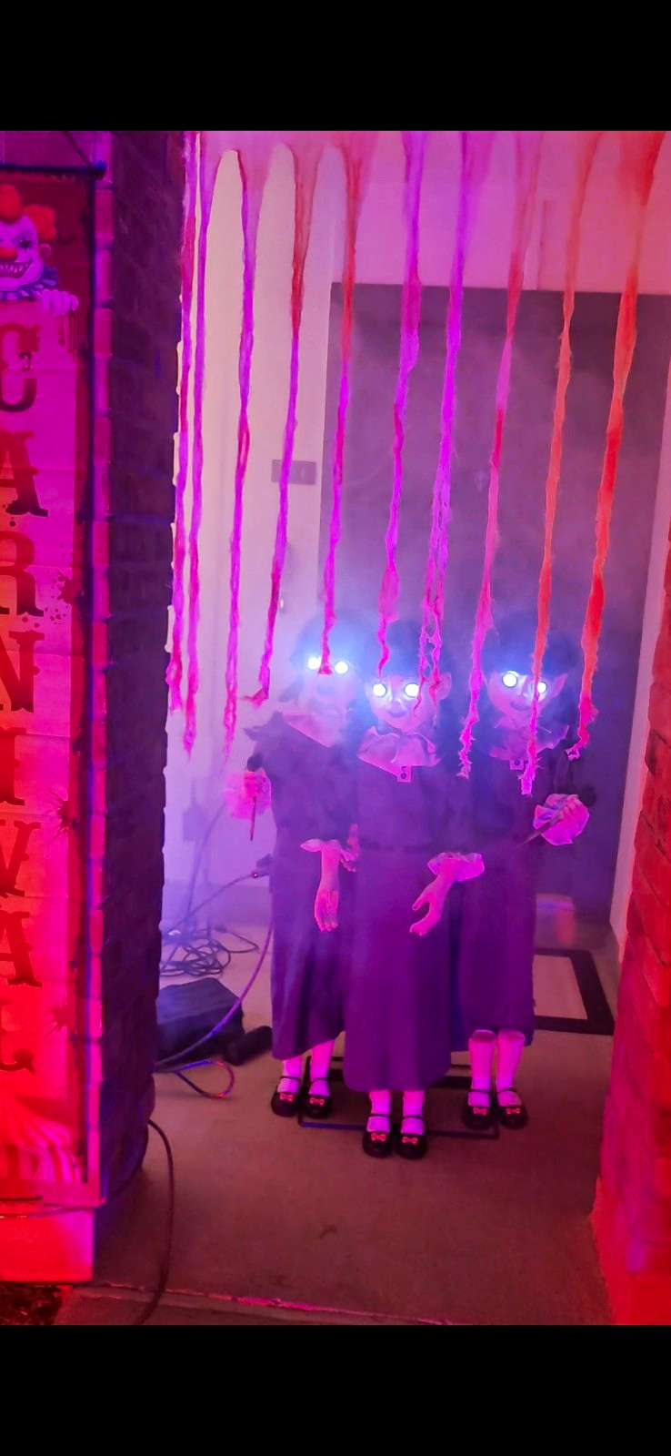 HALLOWEEN 🎃 4FT Evil Triplets Animatronic Prop | Complete and Working HALLOWEEN 🎃 4FT Evil Triplets Animatronic Prop | Complete and Working
