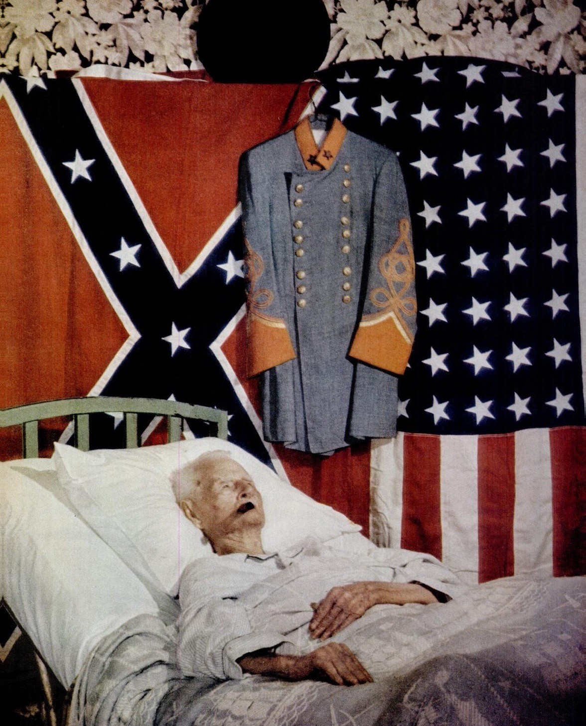 Walter W Williams Last surviving veteran  American Civil War 8.5x11 Paperluster