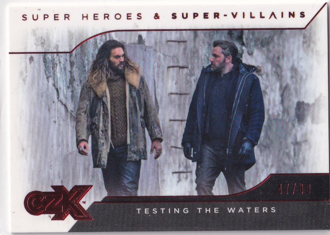 2019 Cryptozoic DC Comics czX - Testing the Waters #10 Red /80 (E)