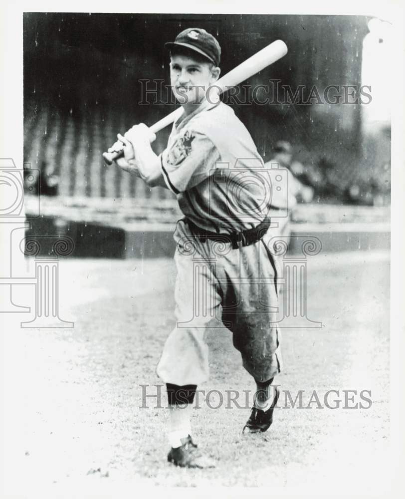 Press Photo St. Louis Browns baseball player George McQuinn - lrs27637