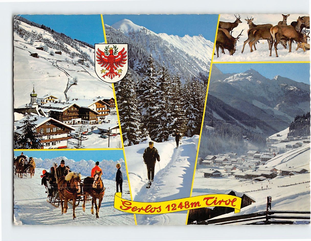 Postcard Scenes & Views Gerlos Tyrol Austria