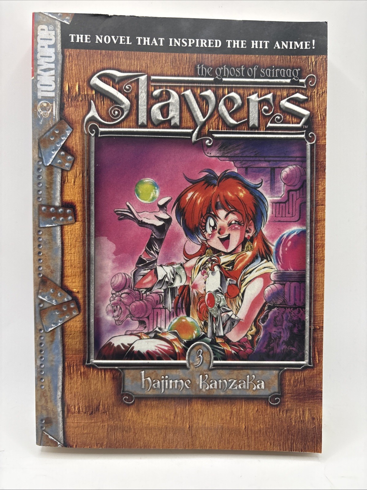 Slayers Vol 3 The Ghost Of Sairaag Anime Novel English Manga OOP Tokyopop