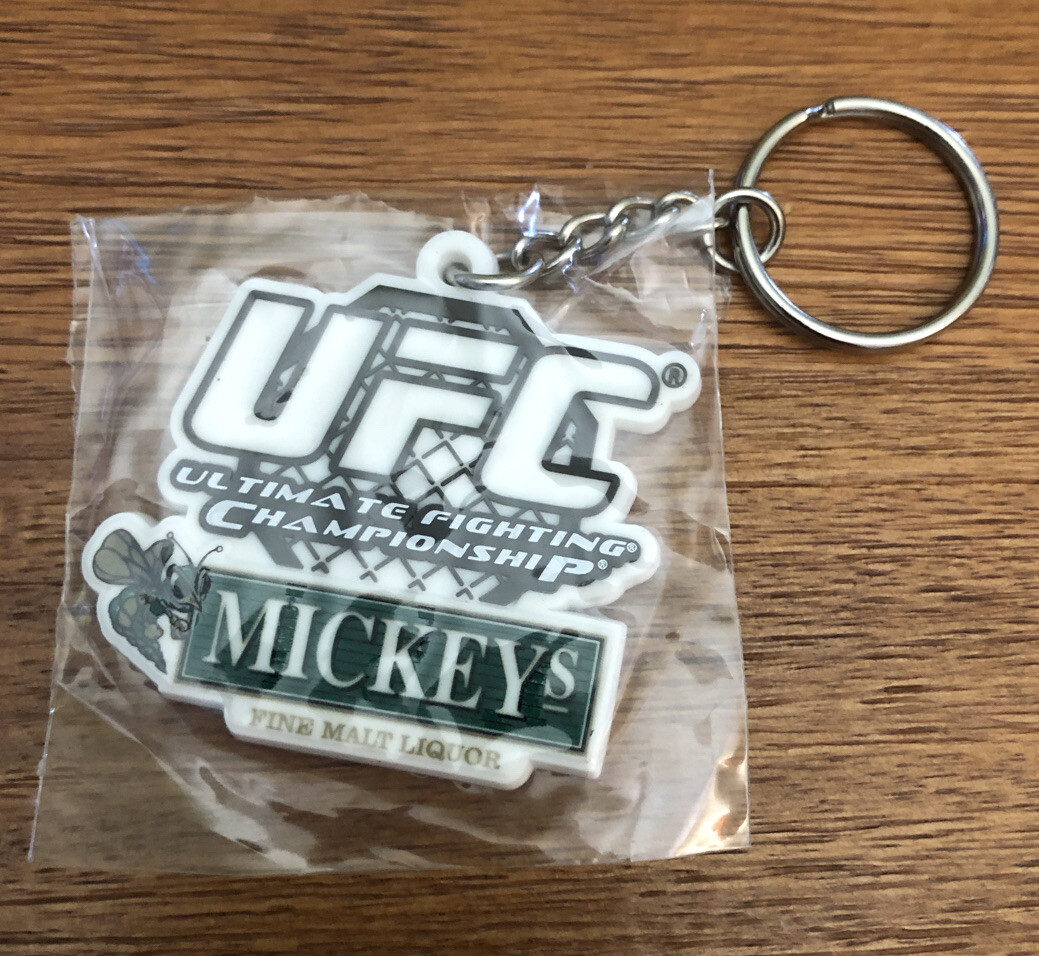 Mickey\'s Fine Malt Liquor UFC Keychain in Package