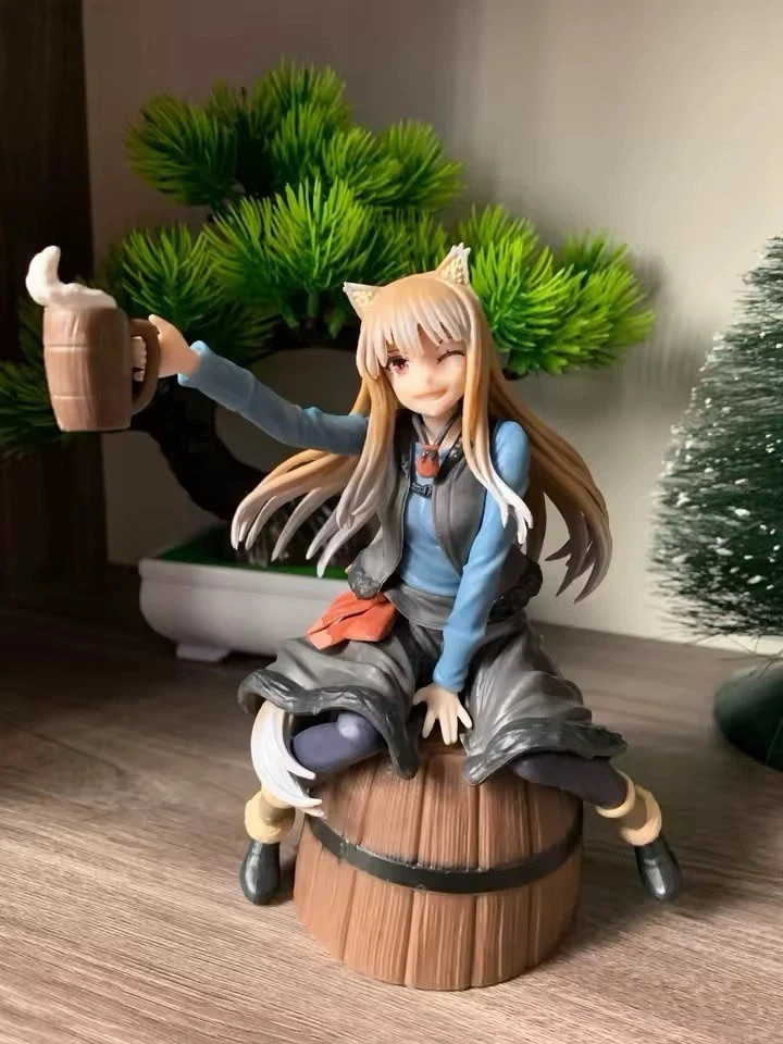 Holo Spice and Wolf Luminasta Figure 16cm SEGA Wise Wolf Anime PVC Statue Barrel