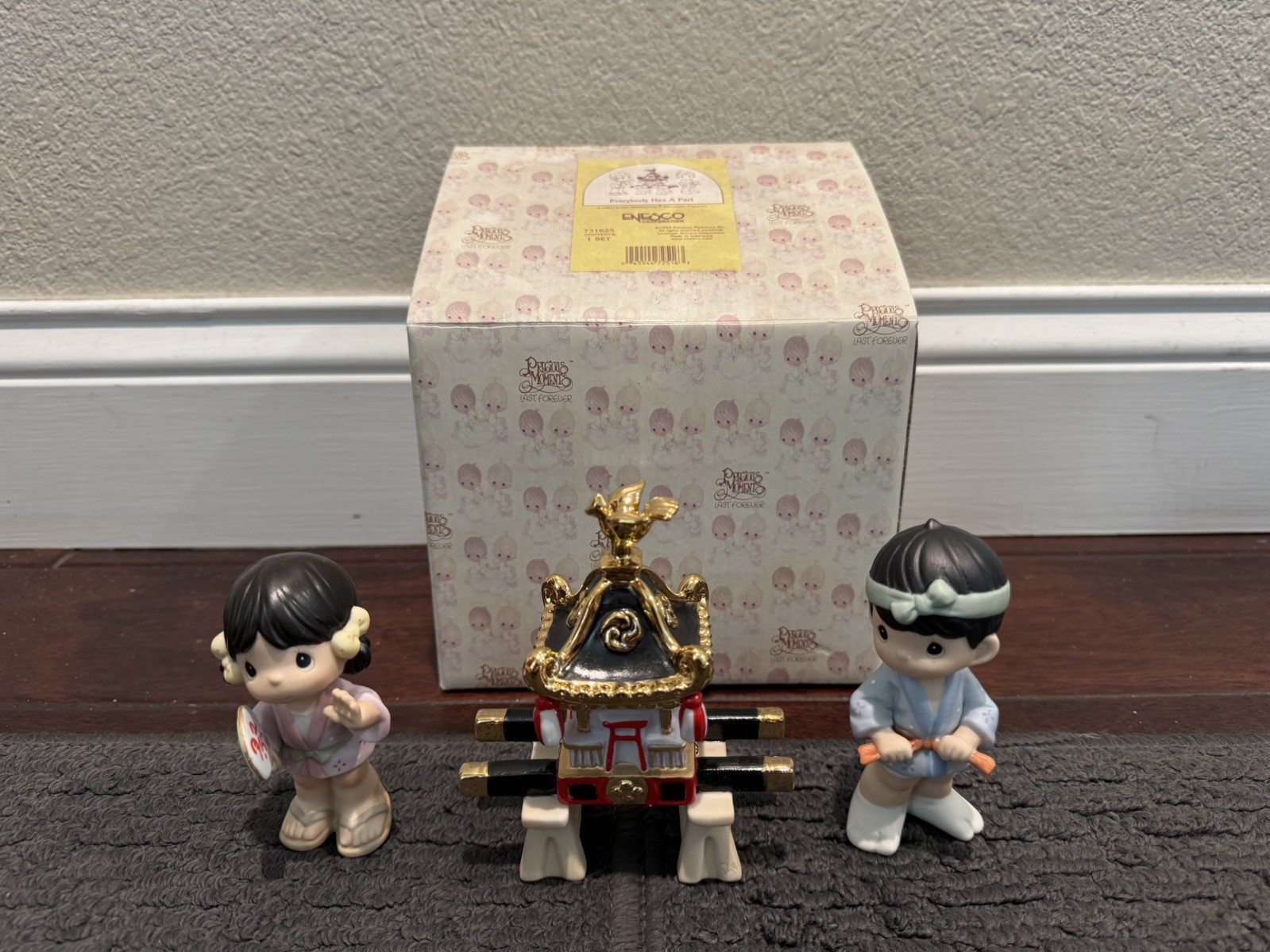 Precious Moments “Every Body Has A Part” Japanese Set Hard To Find RARE New