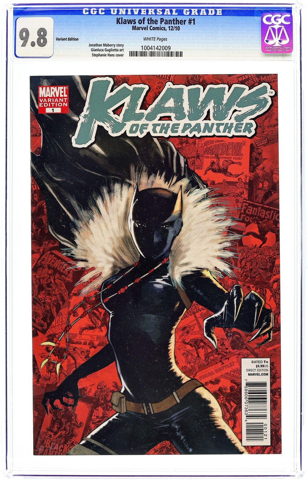 Klaws of the Panther 1B CGC 9.8 2010 1004142009