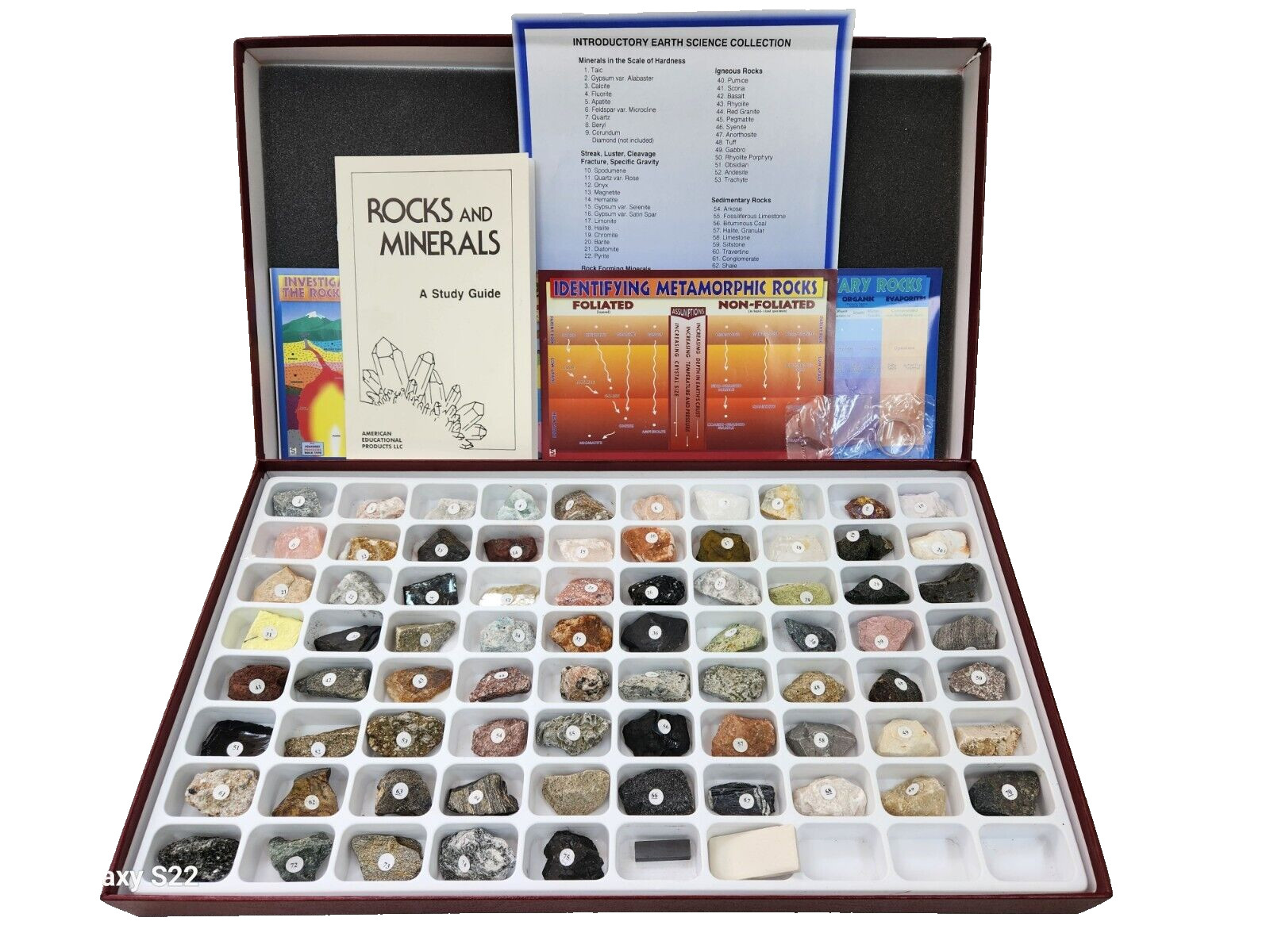 Unsealed Earth Science Collection 2175 Classroom Rocks and Minerals - Geology Unsealed Earth Science Collection 2175 Classroom Rocks and Minerals - Geology