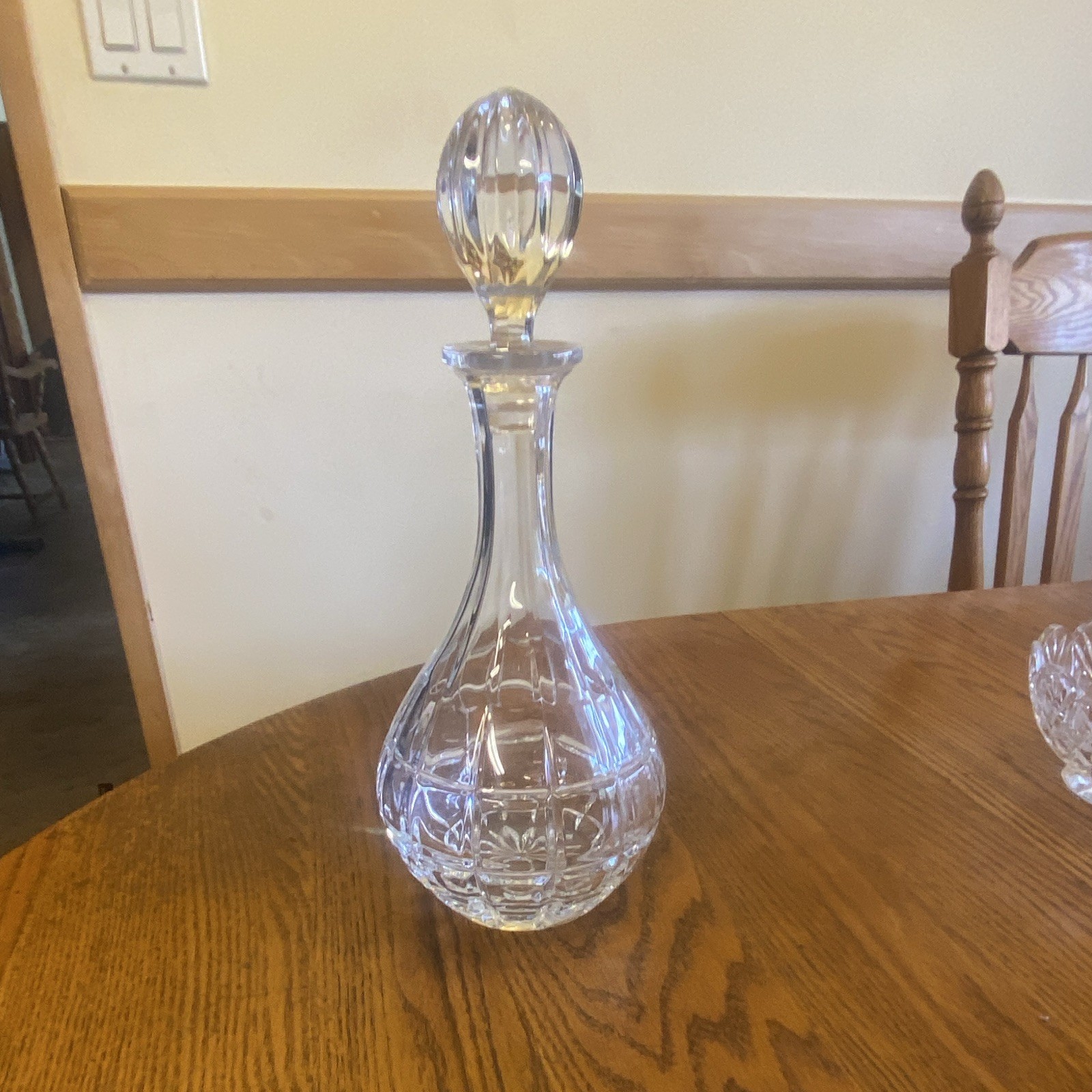 Lead Crystal Decanter 12.5\