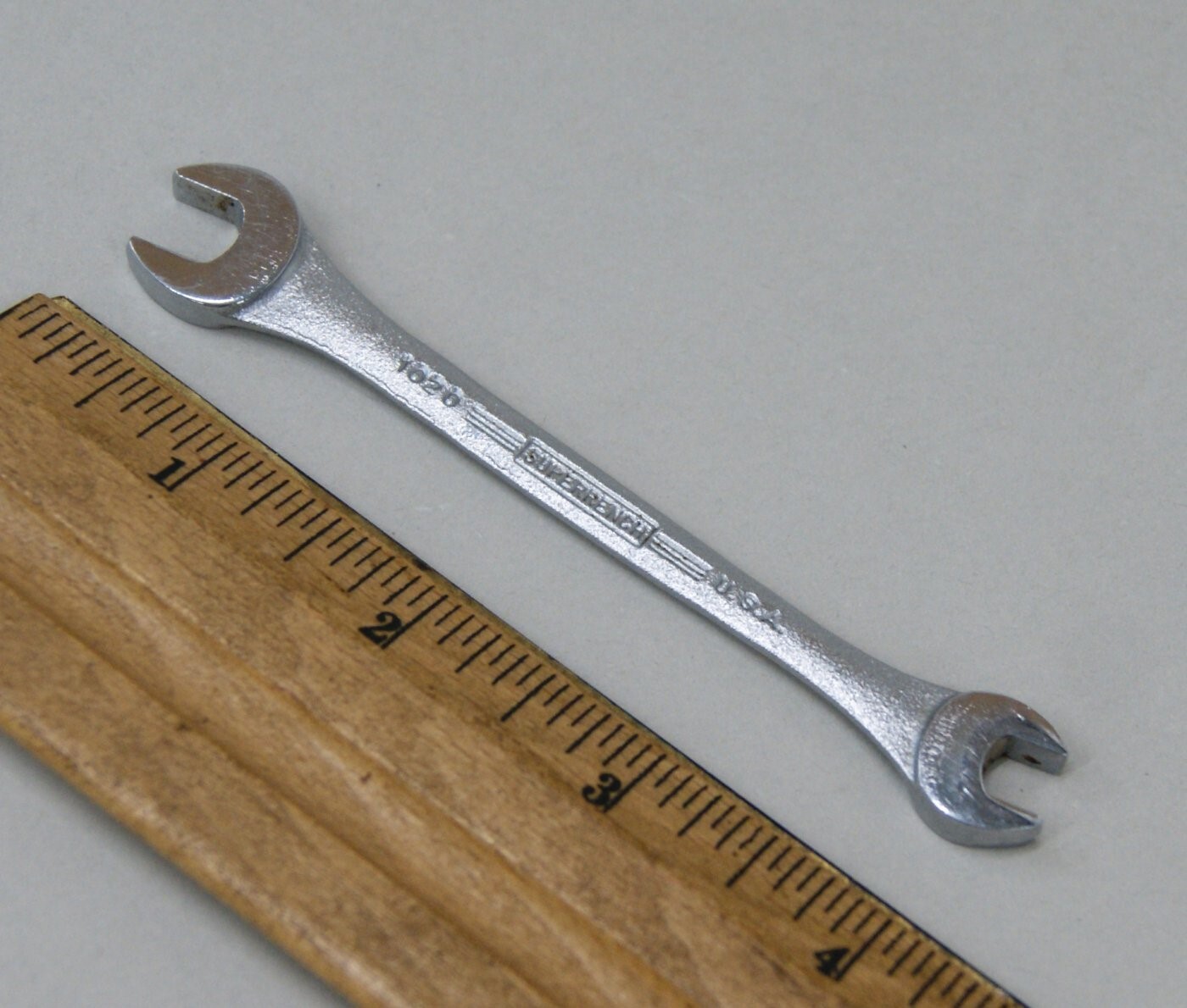 Vintage Williams USA Tools SUPER WRENCH 1020 double open end 1/4 - 5/16, S-9737