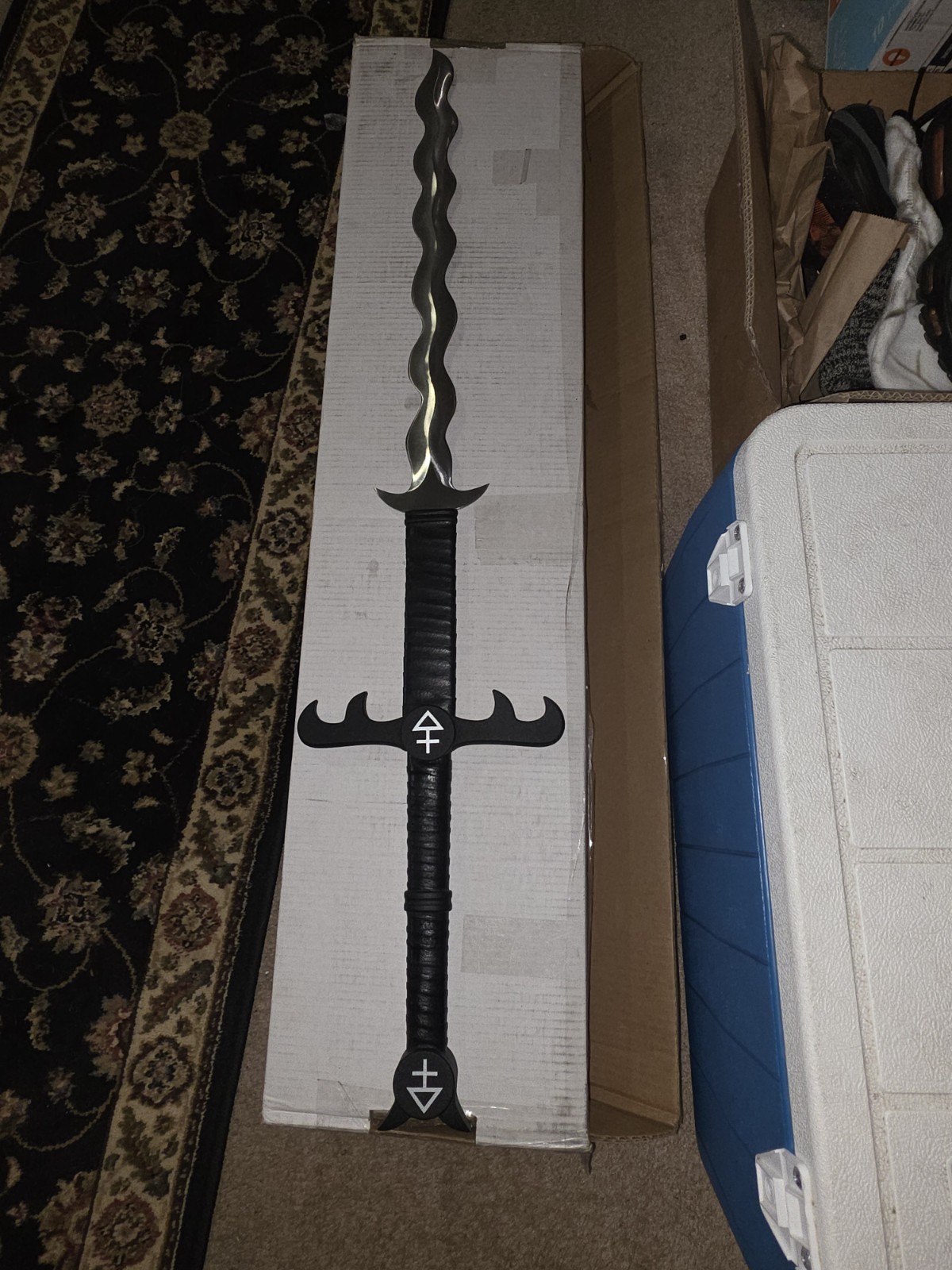 BCI Swords Brand of the Fallen Sbg Sword  fantasy medieval flamberge zweihander