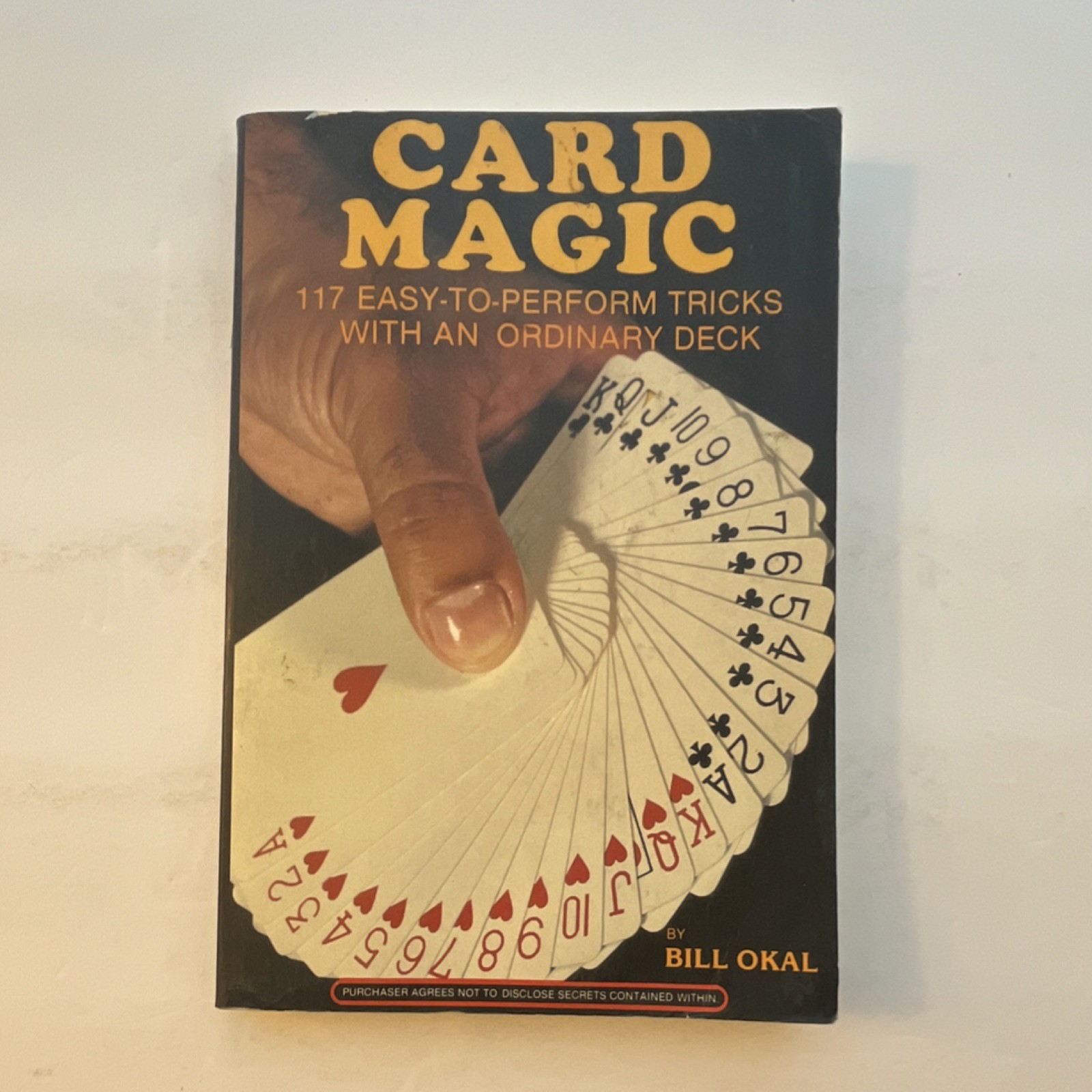 Bill Okal Card Magic 117 Easy Tricks Ordinary Deck Paragon-Reiss 1982