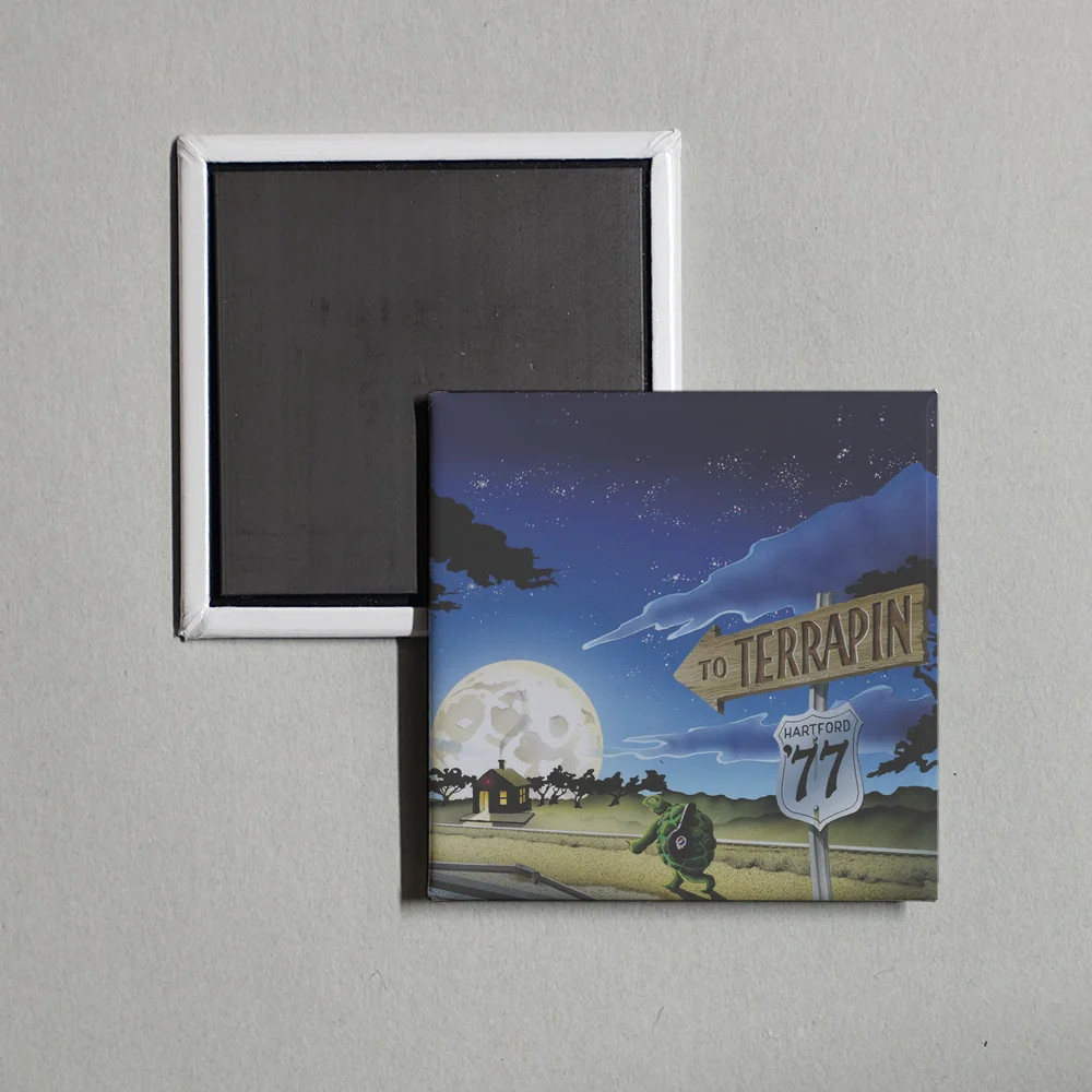 Grateful Dead - To Terrapin May 28, 1977 Hartfo Album Cover Locker Fridge Magnet