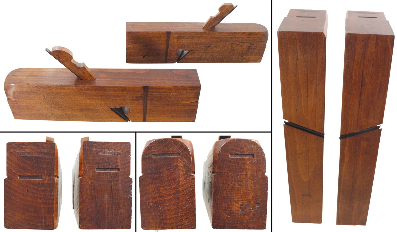 Pair of J.F. & G.M. Lindsey Right & Left 2 1/8\