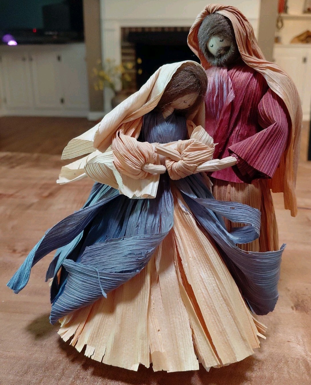 Vintage Nan Anderson Corn Husk Doll Nativity 1980s 8.5in Tall Vintage Nan Anderson Corn Husk Doll Nativity 1980s 8.5in Tall