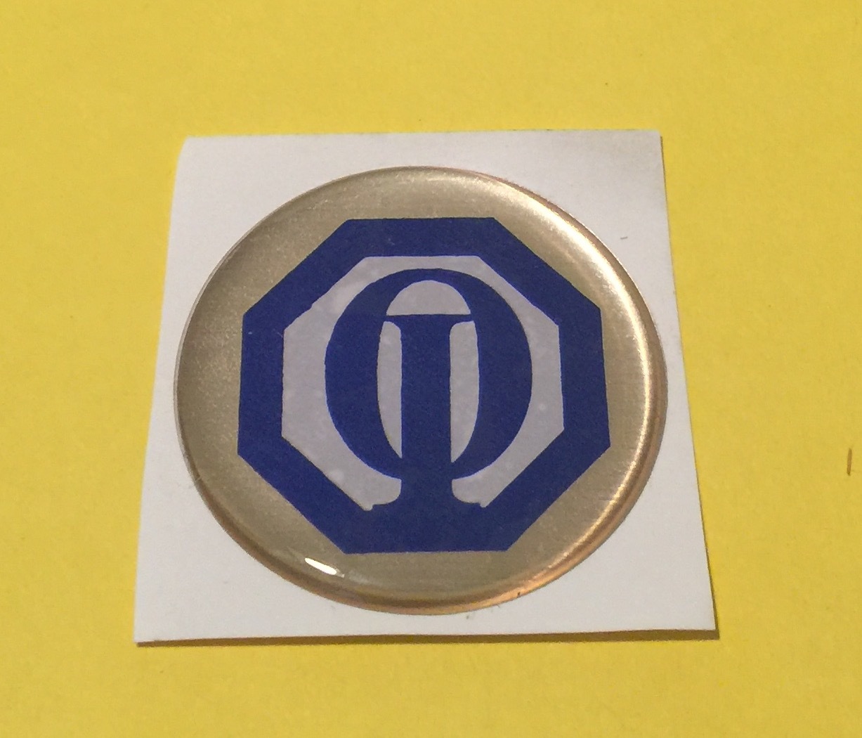 Optimist International FULL COLOR 2 INCH EPOXY DOME CAR DECAL STICKER EMBLEM