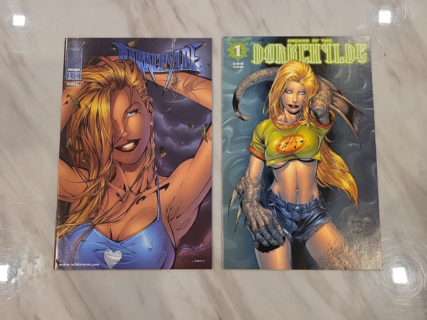 Darkchylde #0 1998 Image Comics 9.0 Comic Book, Darkchylde #1