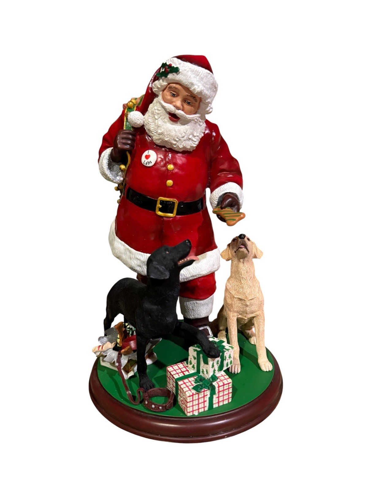 Danbury Mint Santa’s Lovable Labs 