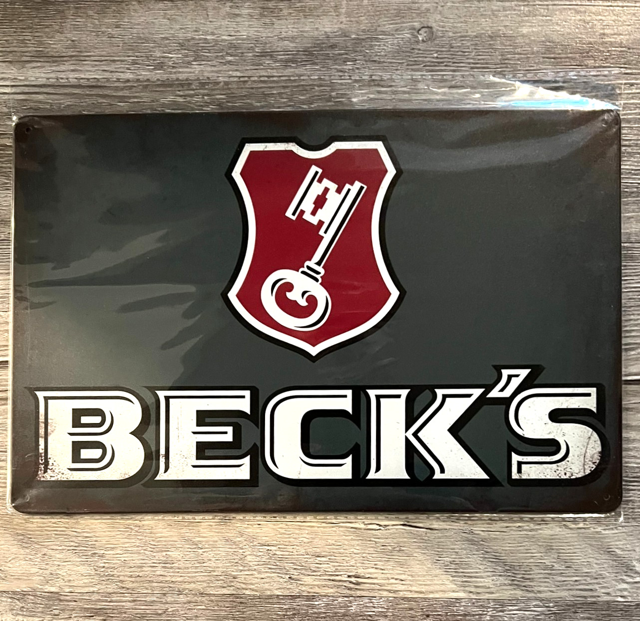 Beck's Beer 8 x 12 Vintage Novelty Metal Sign New