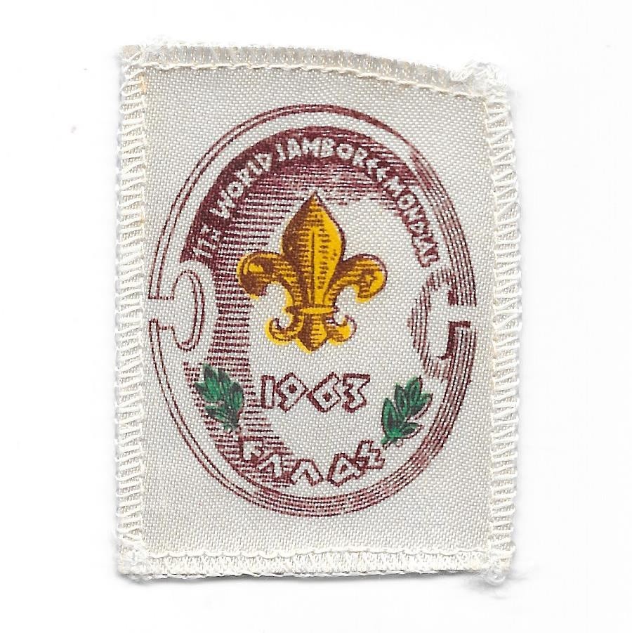Souvenir Patch 1963 11th World Jamboree Held in Greece Boy Scout Souvenir Patch 1963 11th World Jamboree Held in Greece Boy Scout