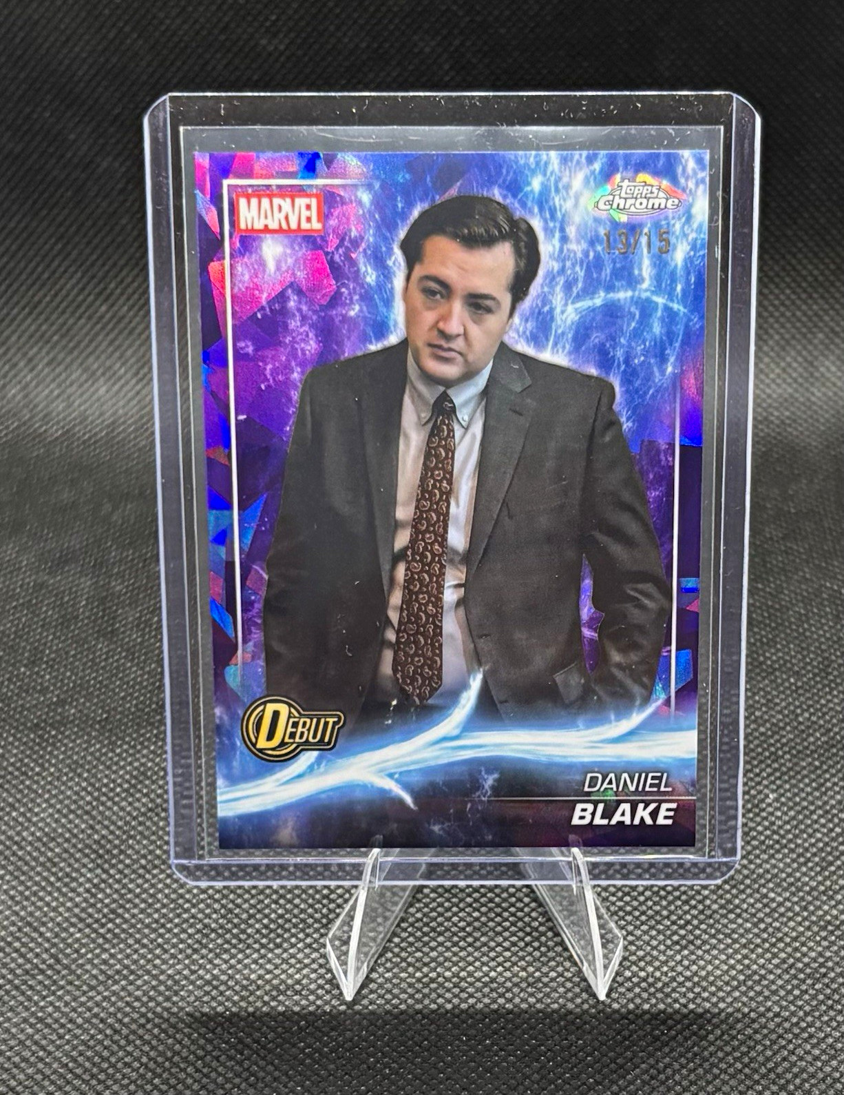 2025 Topps Chrome Marvel Daredevil: Born Again Debut Daniel Blake #177 13/15