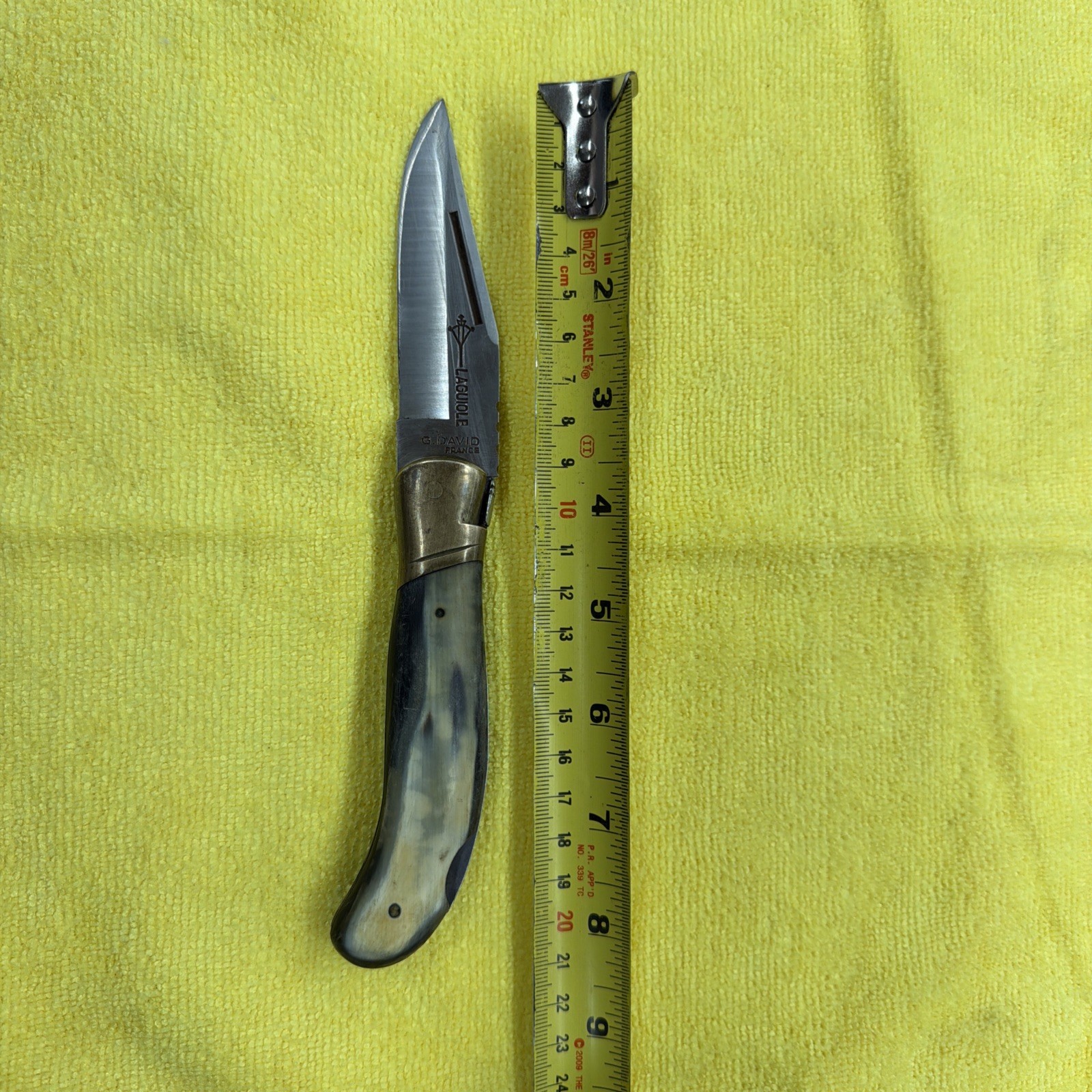 Laguiole G David France Vintage High-End Folding 12C27 Laguiole G David France Vintage High-End Folding 12C27