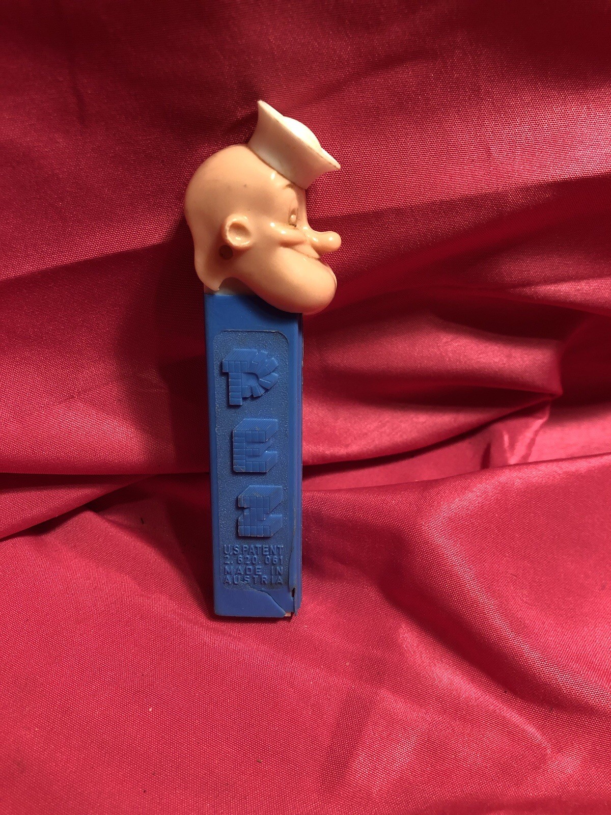 Vintage Popeye the sailor man Pez /no Feet /Made in Australia 