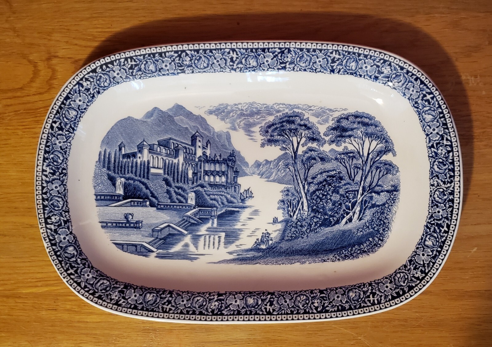 Staffordshire Myott Cambridge Old England Ironstone Platter 629, VTG