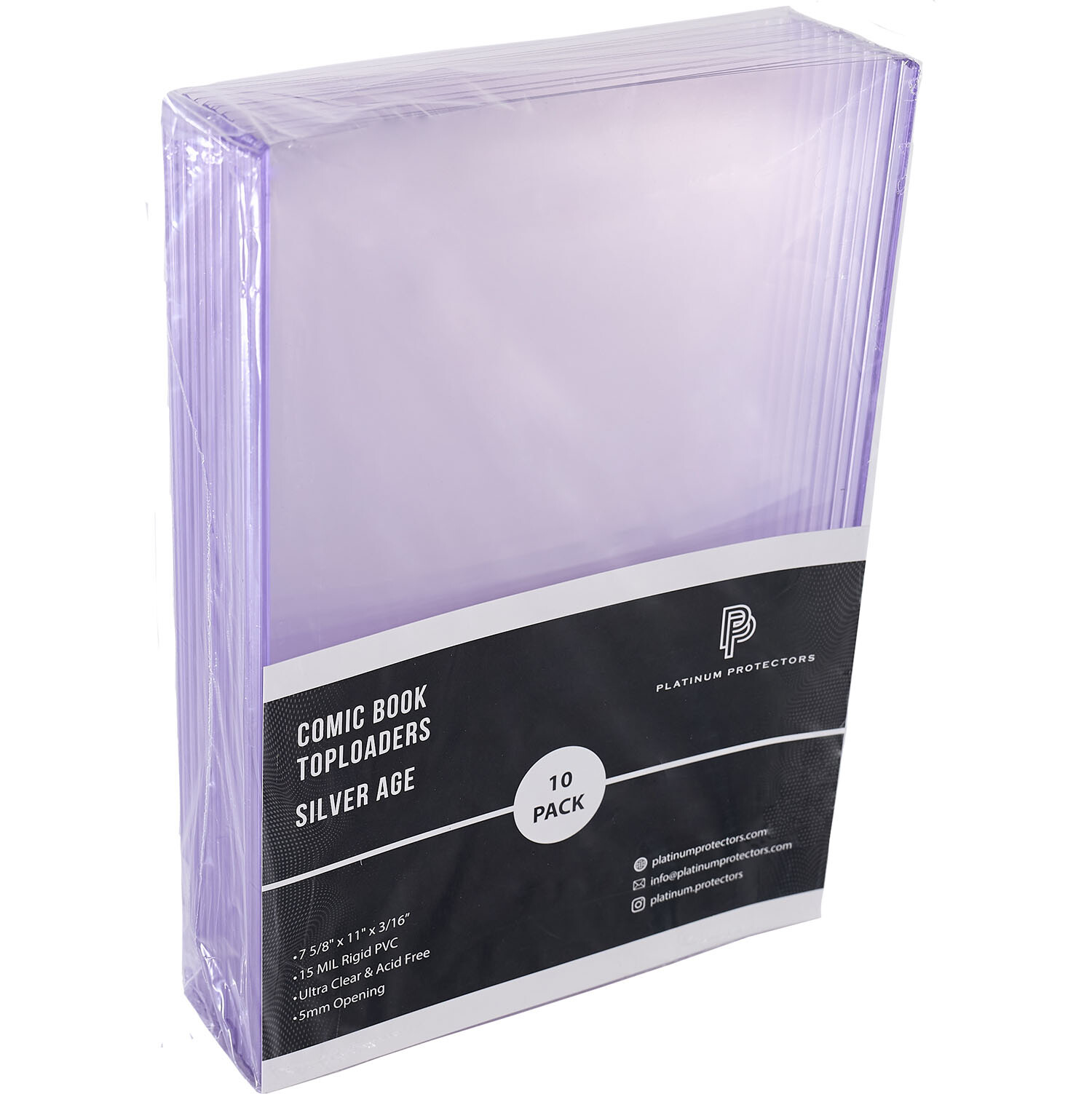 Comic Book Toploaders for Silver Age, Current and Modern Premium Protectors