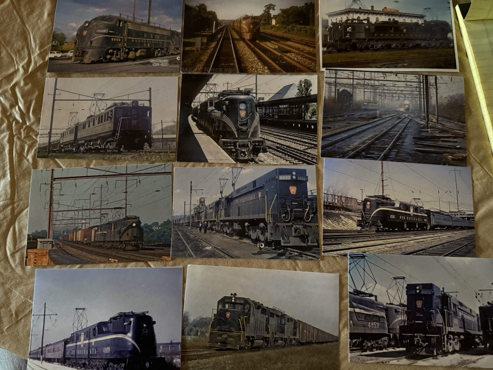 prr pennsylvania railroad 100  4by 6  Photos Scenes & engines REDUCED