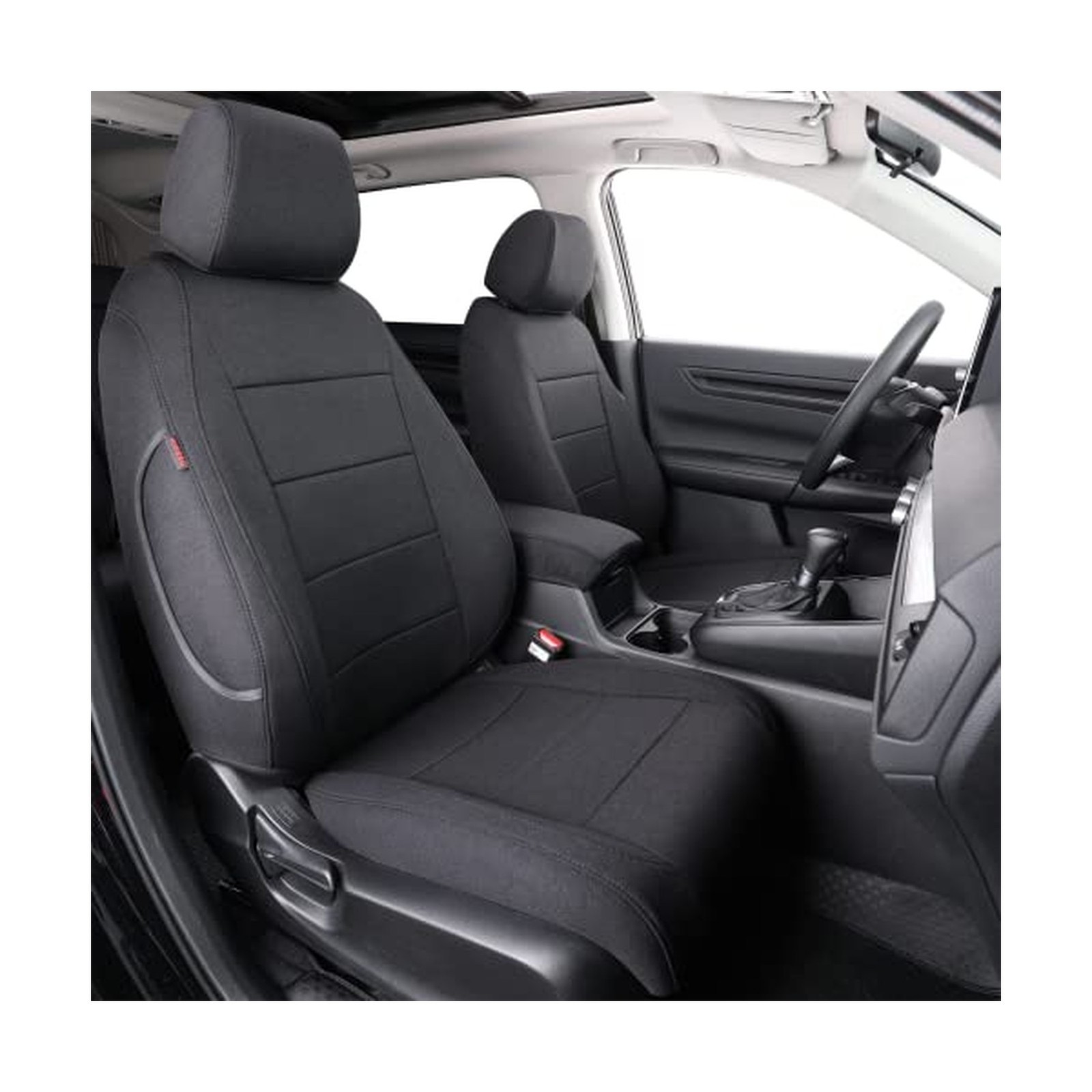coverdream CRV Car Seat Covers Custom Fit for Honda 2023-2026 CR-V SUV Black
