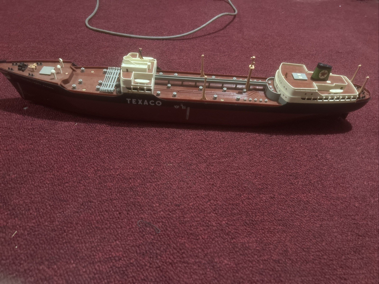 Vintage Texaco North Dakota Tanker Ship Very Clean See Pictures